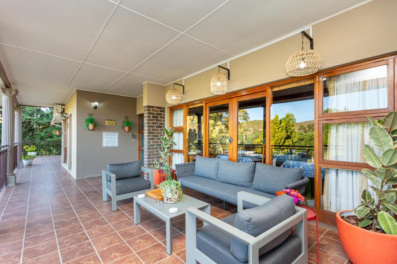 Die Fonteine Country Guesthouse And Glamping Oudtshoorn Esterno foto